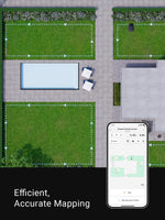 Load image into Gallery viewer, Dreame Roboticmower A1 mapping garden layout using smartphone app