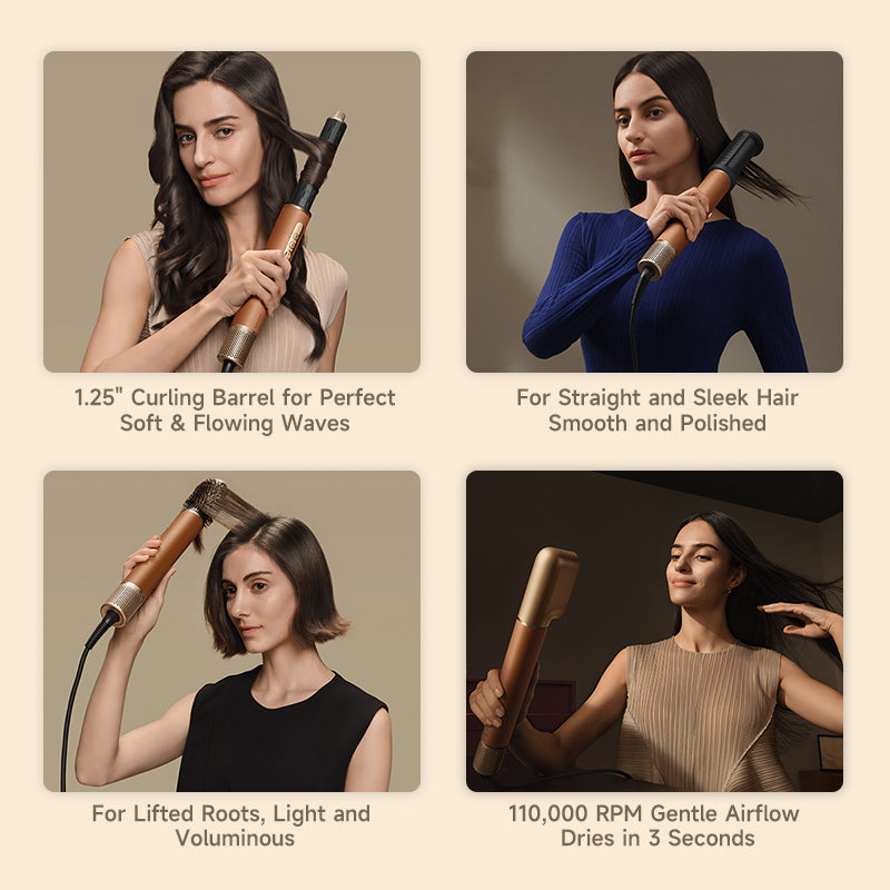 ヘアスタイラーエア美容器 7 IN 1 Amazon.com: DREAME AirStyle Pro 7-in-1 Hair Styler & High Speed