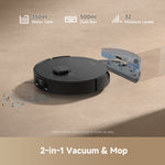 Load image into Gallery viewer, Dreame D20 Pro Plus robot vacuum and mop shown with detachable water tank and dust box for vacuuming and mopping in one pass.