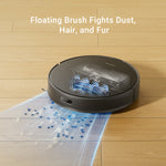 Load image into Gallery viewer, Dreame D9 Max Gen 2 Robot Vacuum with floating brush for effective dust and hair removal.