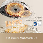 Load image into Gallery viewer, Dreame L40 Ultra Robot Vacuum with self-cleaning mop and 149°F hot water feature