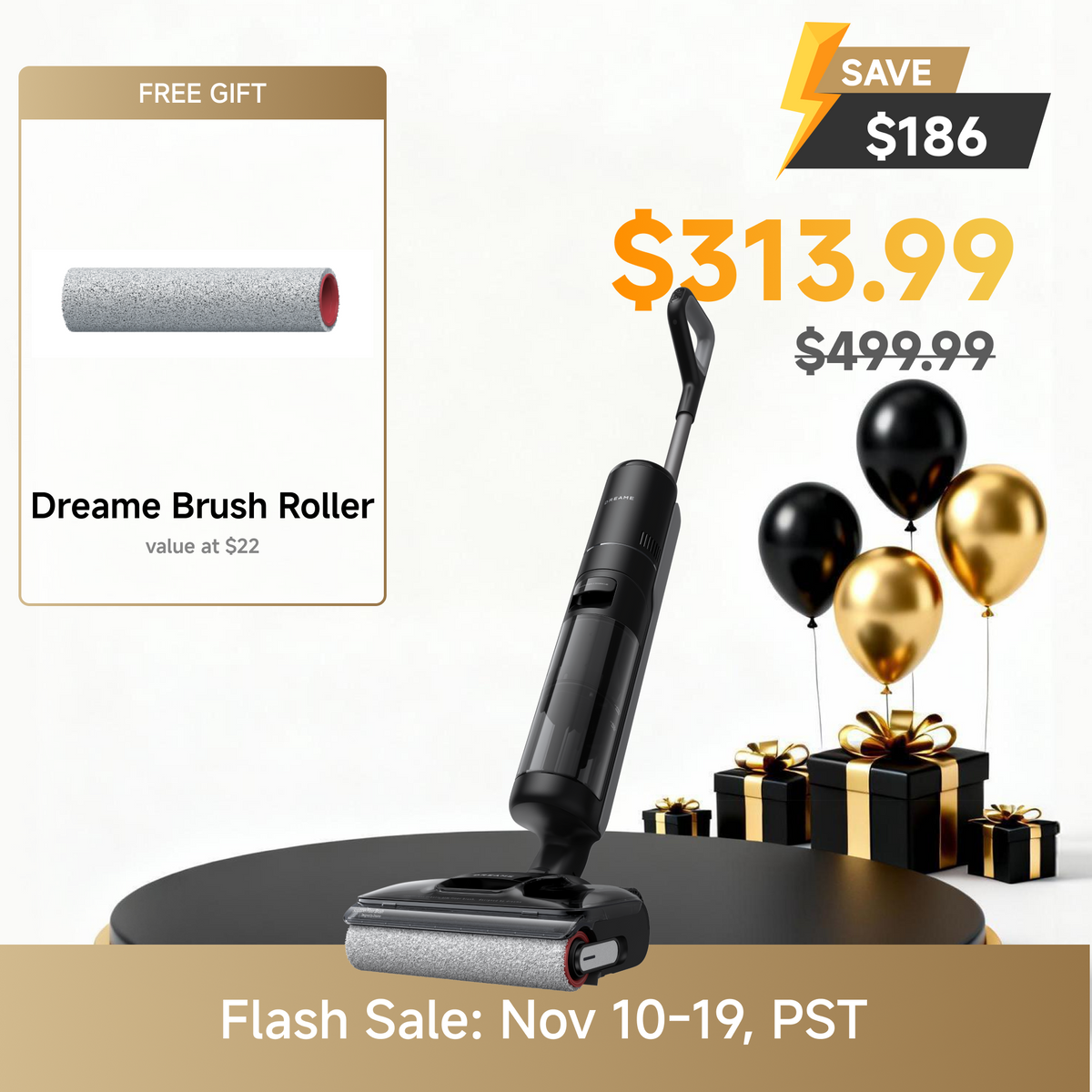 Dreame H12 Pro FlexReach Wet and Dry Vacuum