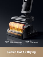 Load image into Gallery viewer, Dreame H14 Pro vacuum showcasing sealed hot air drying feature with heating elements.