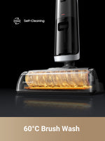 Load image into Gallery viewer, Dreame H14 Pro vacuum displaying 60°C self-cleaning brush wash feature
