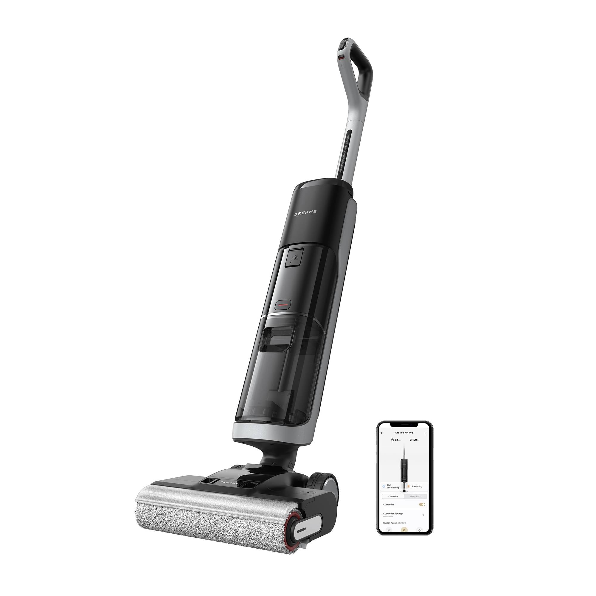 Spring sale highlight on the Dreame H14 Pro wet dry vacuum with cordless cleaning and app-connected control.