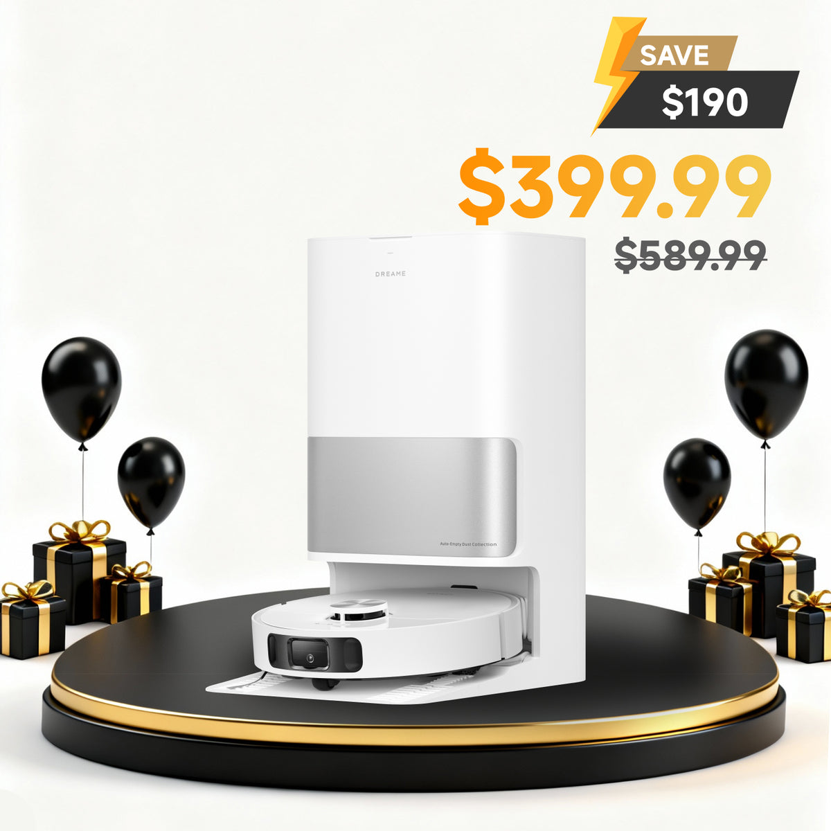 Dreame L10s Ultra Gen 2 Robot Vacuum + TriCut Brush Gift