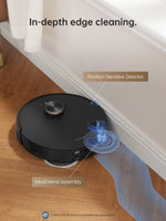 Load image into Gallery viewer, Dreame L20 Ultra Robot Vacuum demonstrating MopExtend™ edge cleaning feature.