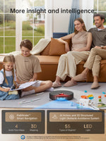 Load image into Gallery viewer, Family enjoying time together with Dreame L20 Ultra vacuum in the living room