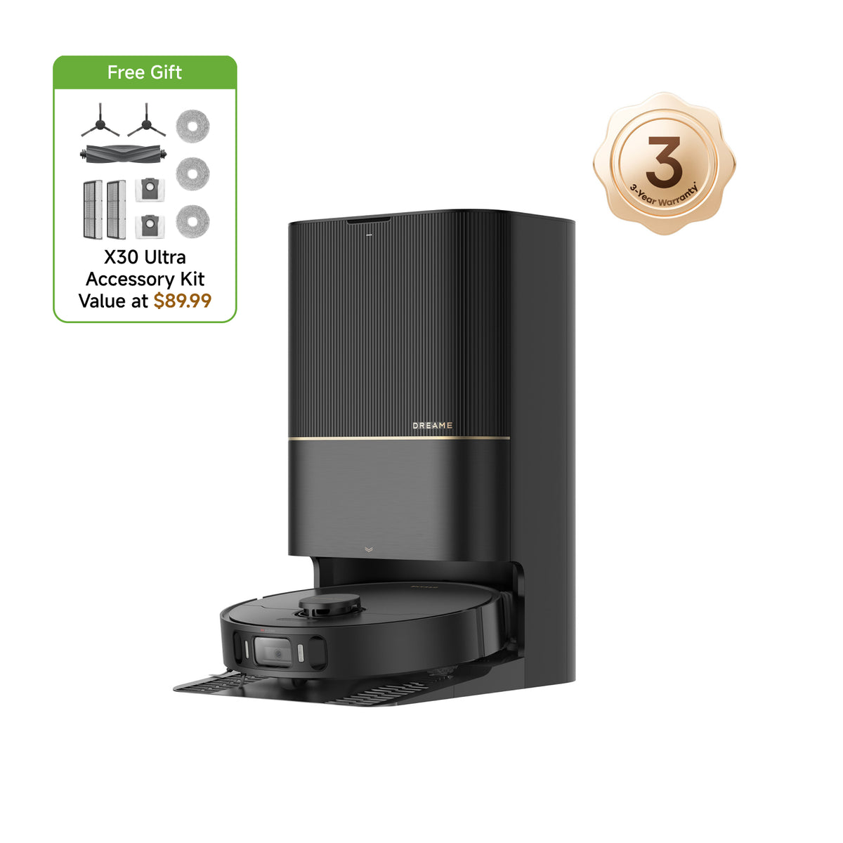 掃除機・クリーナー Dreame X30 Ultra Dreame X30 Ultra Robot Vacuum Cleaner and Mop