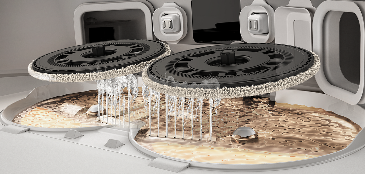 AceClean DryBoard Manages Self-Cleaning