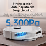 Load image into Gallery viewer, Dreame L10s Ultra Robot Vacuum showcasing 5,300Pa suction strength for deep cleaning