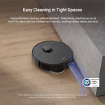 Load image into Gallery viewer, Dreame X40 Master Robot Vacuum cleaning in tight spaces with MopExtend technology
