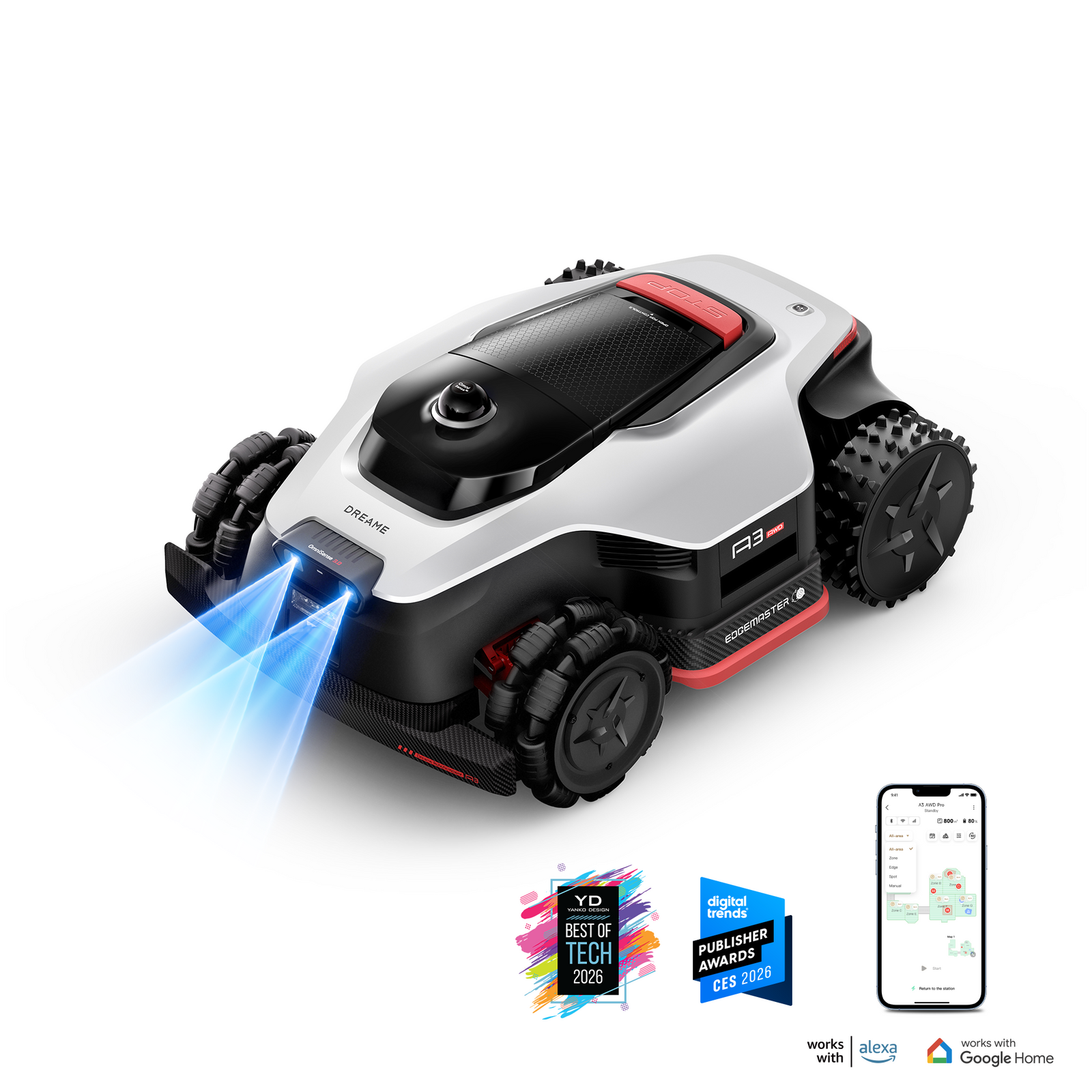 Dreame A3 AWD Pro Robot Lawn Mower
