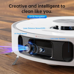 Dreame L10s Ultra Robot Vacuum Cleaning Bundle, 3 Extra Dust Bags