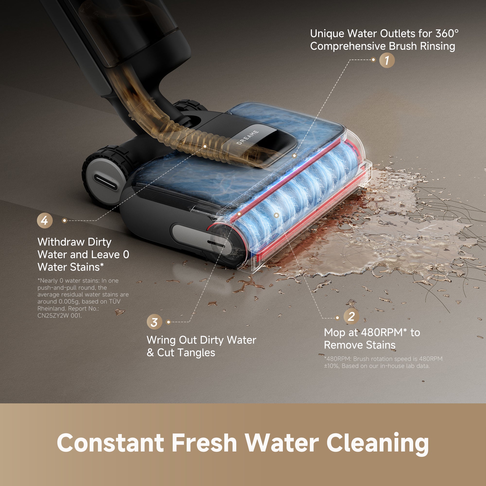 Dreame H15 Pro CarpetFlex Wet Dry Vacuum