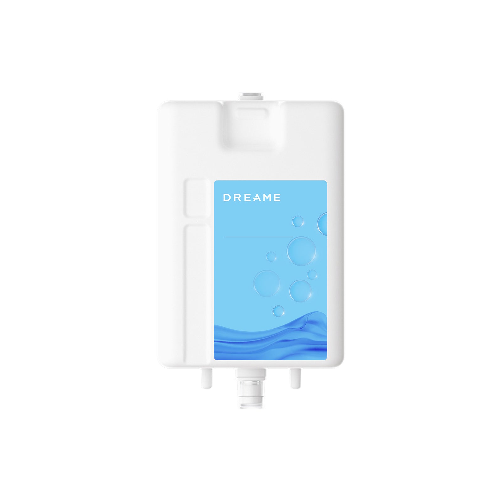 Dreame water tank with blue bubbles design for multi-surface cleaning solution