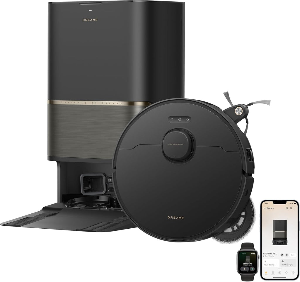 DREAME L60 Ultra PE Robot Vacuum and Mop Black