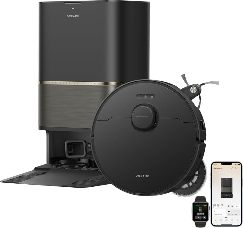 DREAME L60 Ultra PE Robot Vacuum and Mop Black