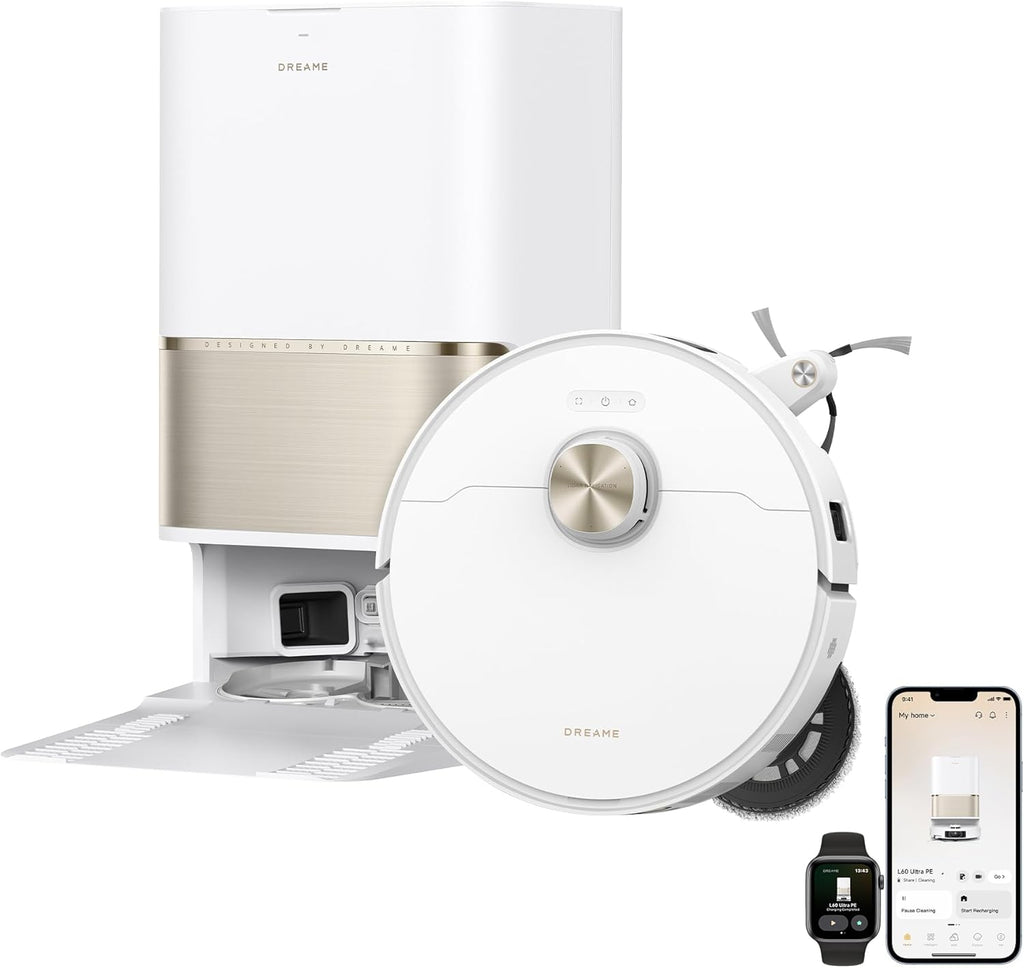 DREAME L60 Ultra PE Robot Vacuum and Mop White