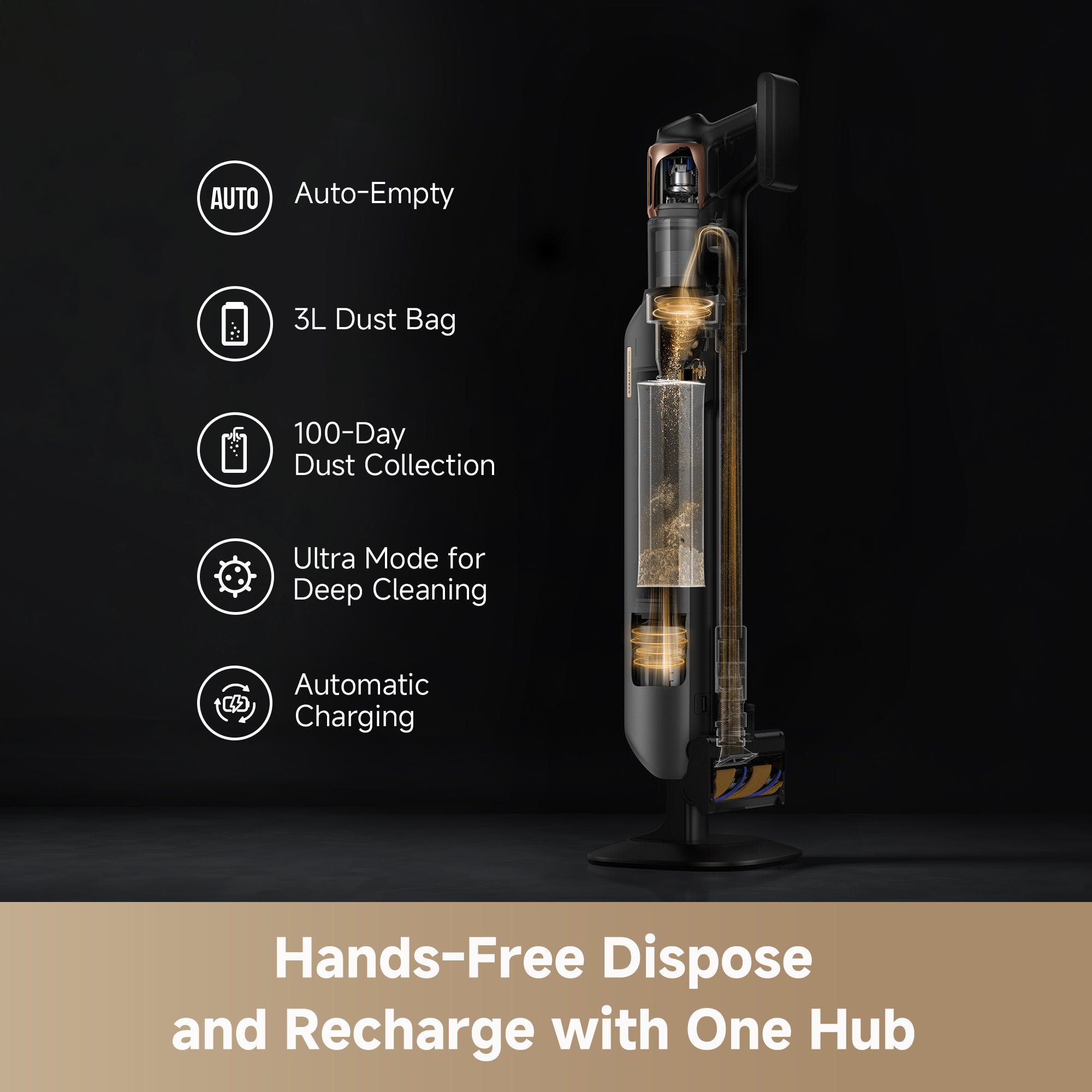 Dreame Z20 Station Cordless Stick Vacuum