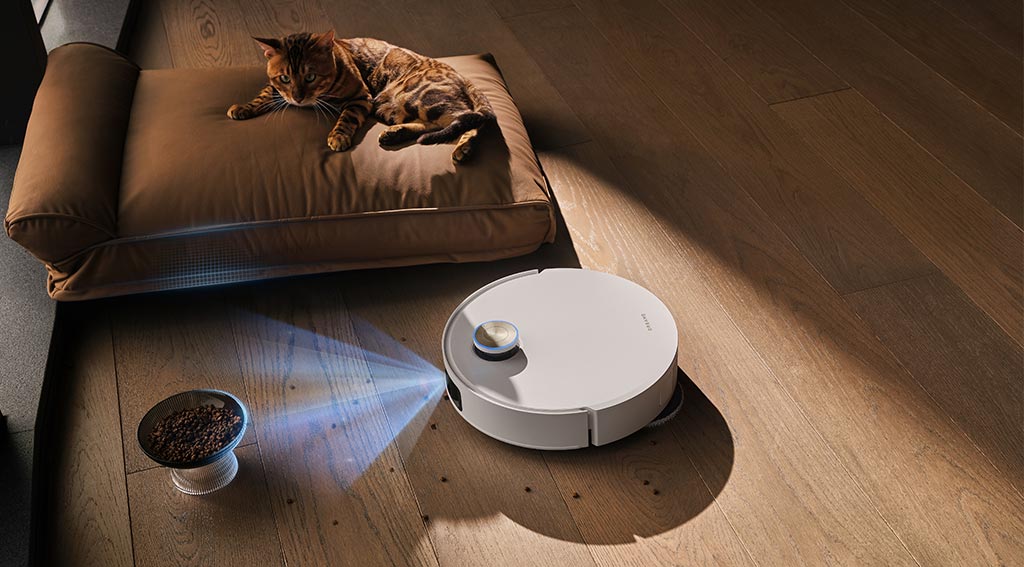 Dreame L60 Pro Ultra quiet robot vacuum with strong suction.