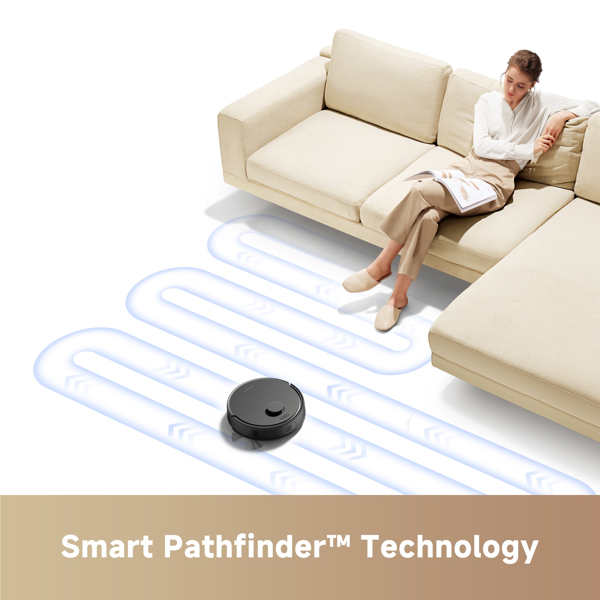Dreame 3-in-1 E20 Plus Robot Vacuum and Mop with Smart Technology