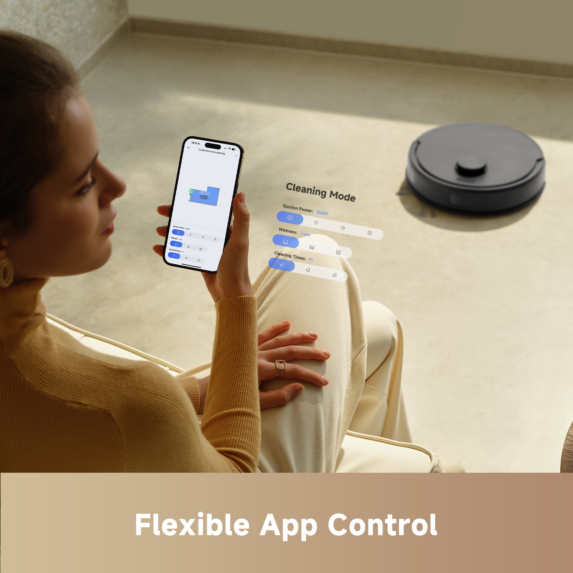 Dreame 3-in-1 E20 Plus Robot Vacuum and Mop with Smart Technology