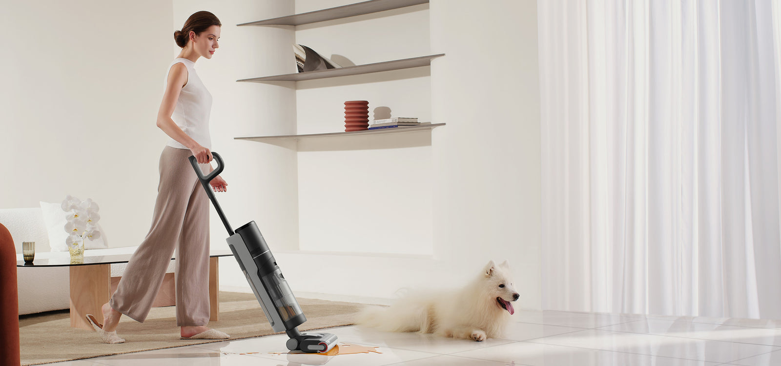 Dreame H12 Pro Wet Dry Vacuum | Edge-to-Edge Cleaning with