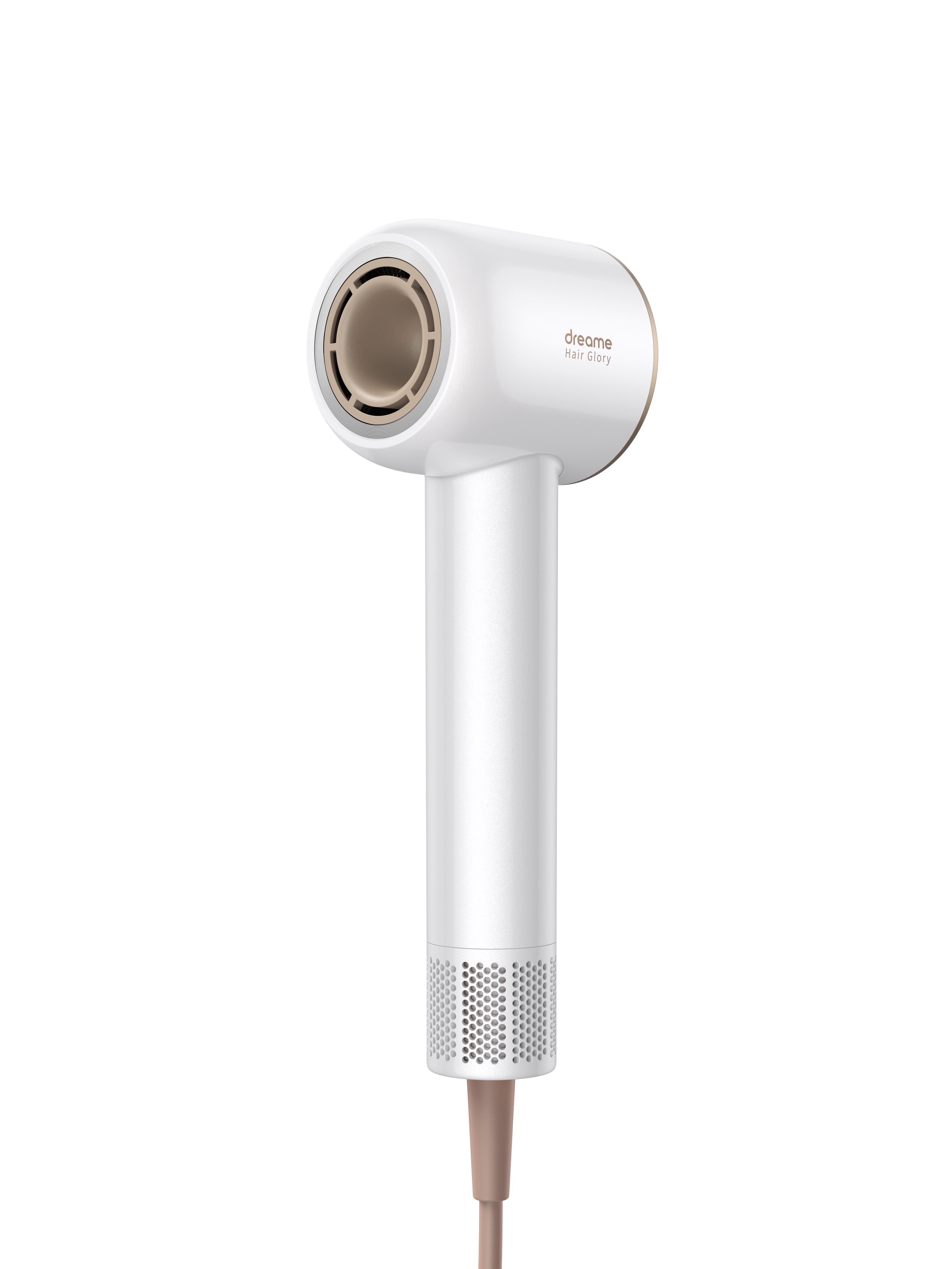 Dreame Hair Glory high-speed hair dryer in white design