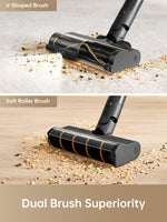 Load image into Gallery viewer, Dreame R10 Pro cordless vacuum with dual brushes for effective cleaning.
