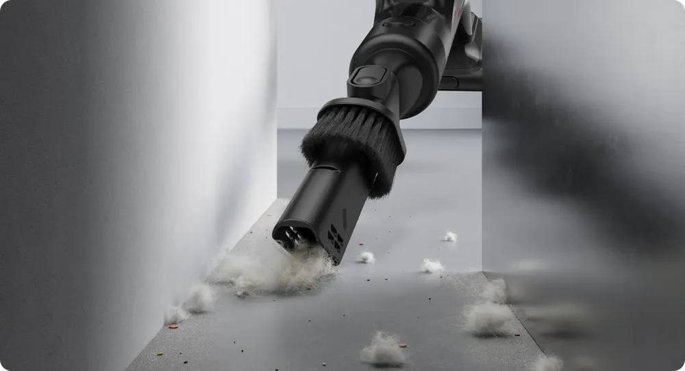 The Dreame Z30 Essential adapts to every cleaning task with multiple nozzles.