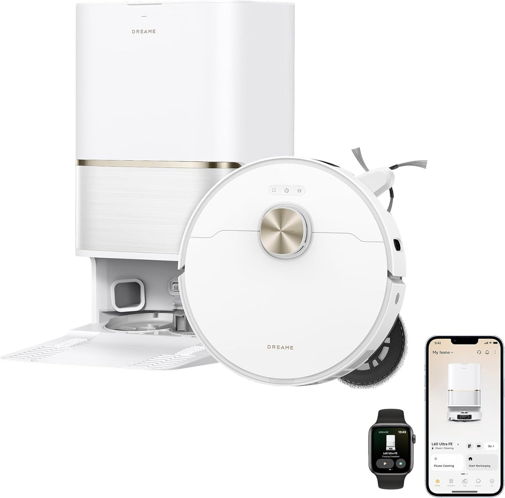 DREAME L60 Ultra FE Robot Vacuum and Mop White