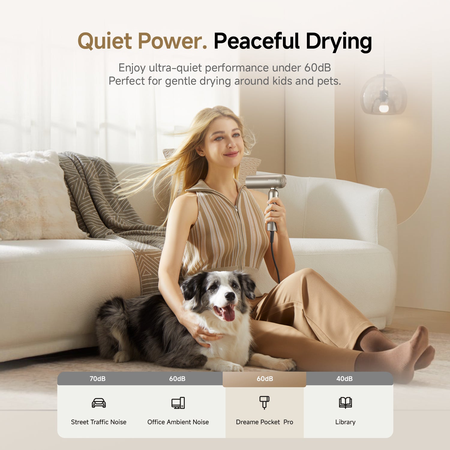 Dreame Pocket Pro High Speed Hair Dryer