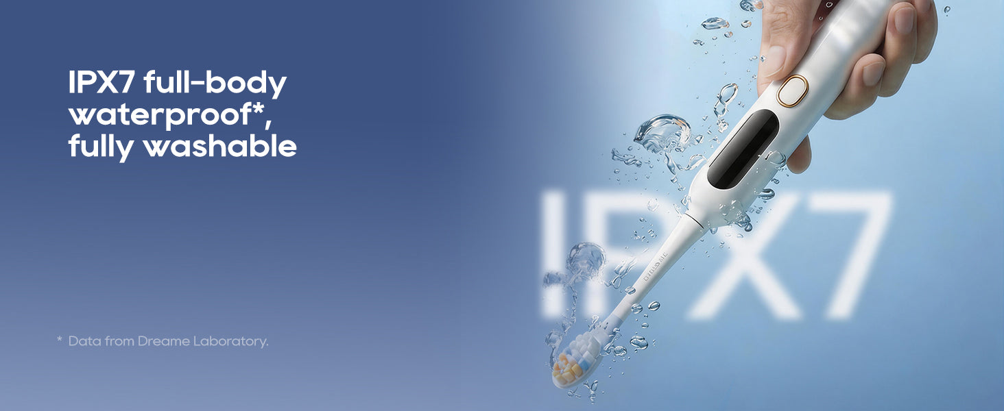 IPX7 full-body waterproof,fully washable