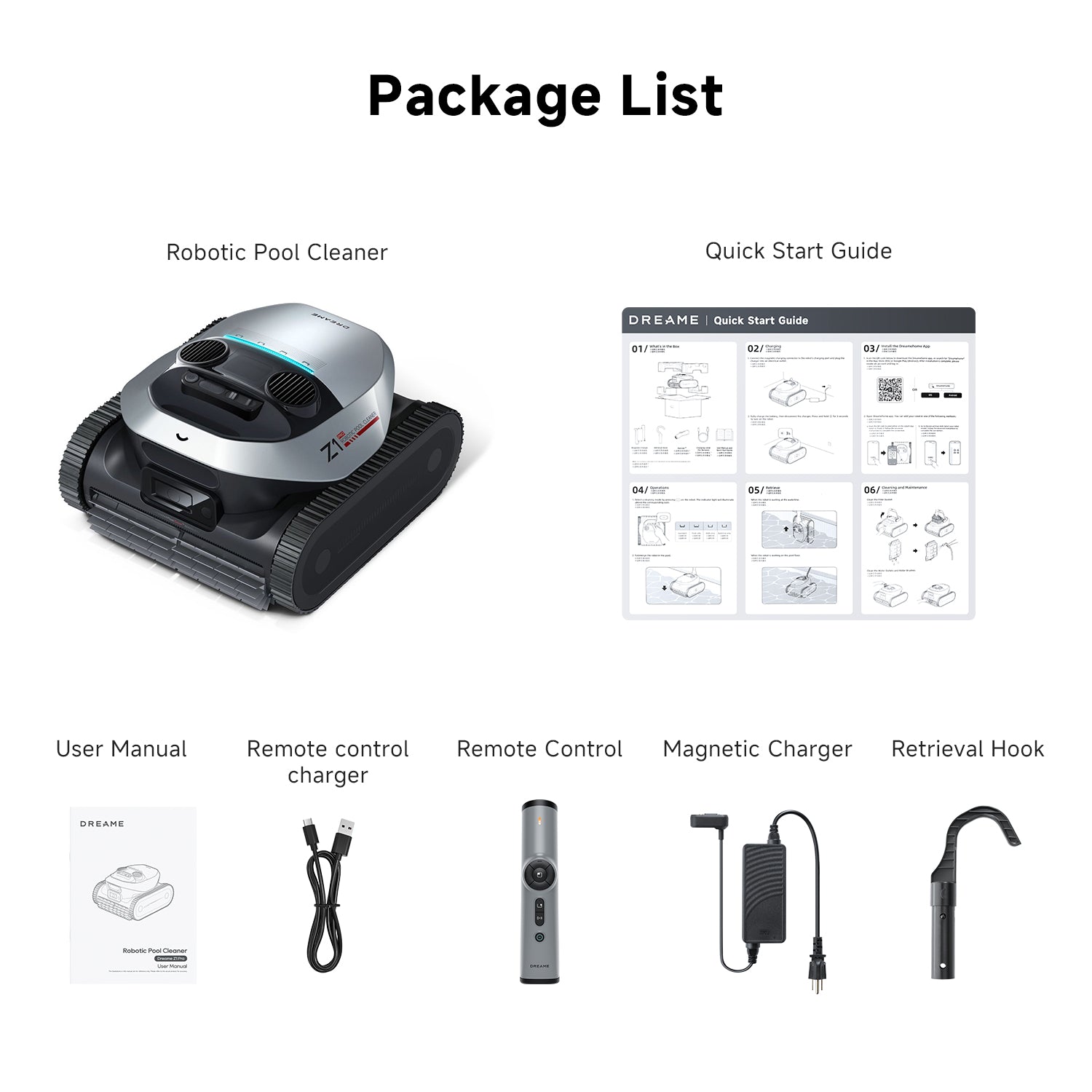 Dreame Z1 Pro Robotic Pool Cleaner-Special