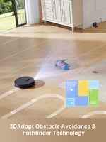 Load image into Gallery viewer, Dreame L10s Pro Gen 2 robot vacuum using 3DAdapt Obstacle Avoidance on wooden floor.
