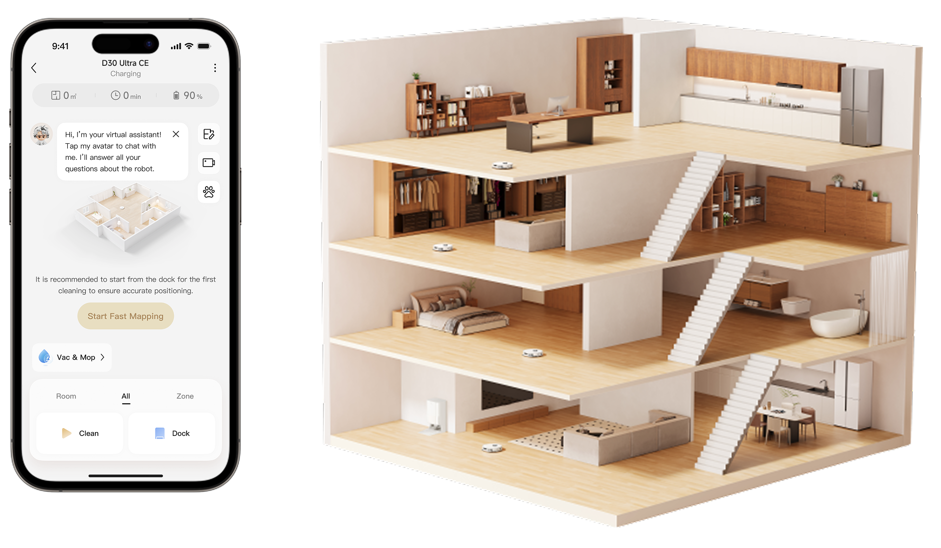 Multi-Level Smart Mapping