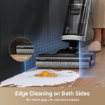Load image into Gallery viewer, Dreame H14 vacuum demonstrating edge cleaning without gaps on hard floors
