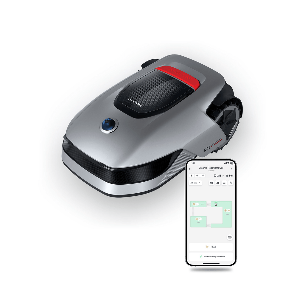 Dreame Roboticmower A1 with smartphone app for zone management