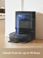 Load image into Gallery viewer, Dreame L10s Plus Robot Vacuum with auto-empty dock, hands-free operation for 90 days
