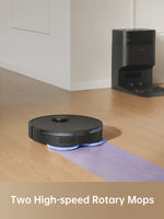 Load image into Gallery viewer, Dreame L10s Plus Robot Vacuum with two high-speed rotary mops for effective cleaning
