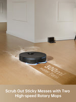 Load image into Gallery viewer, Dreame L10s Pro Gen 2 robot vacuum featuring dual mops and 300ml water tank for efficient cleaning.

