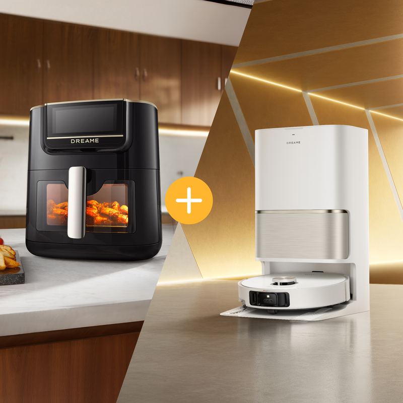 L50 Ultra Robot Vacuum + AF30 Air Fryer