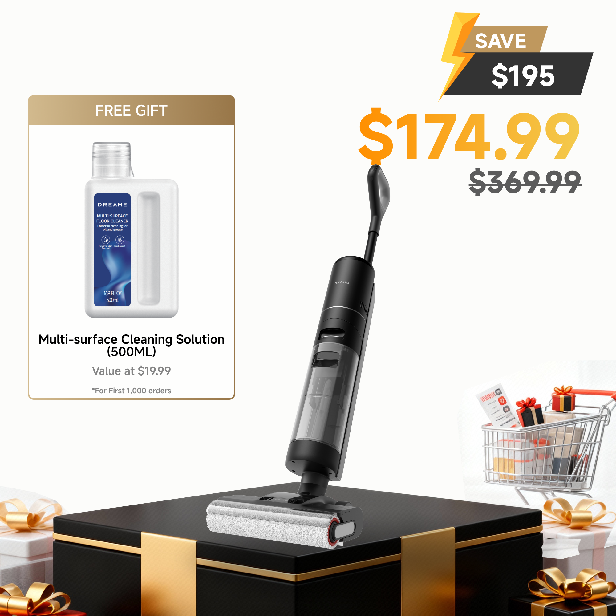 Dreame G10 Pro Wet Dry Vacuum