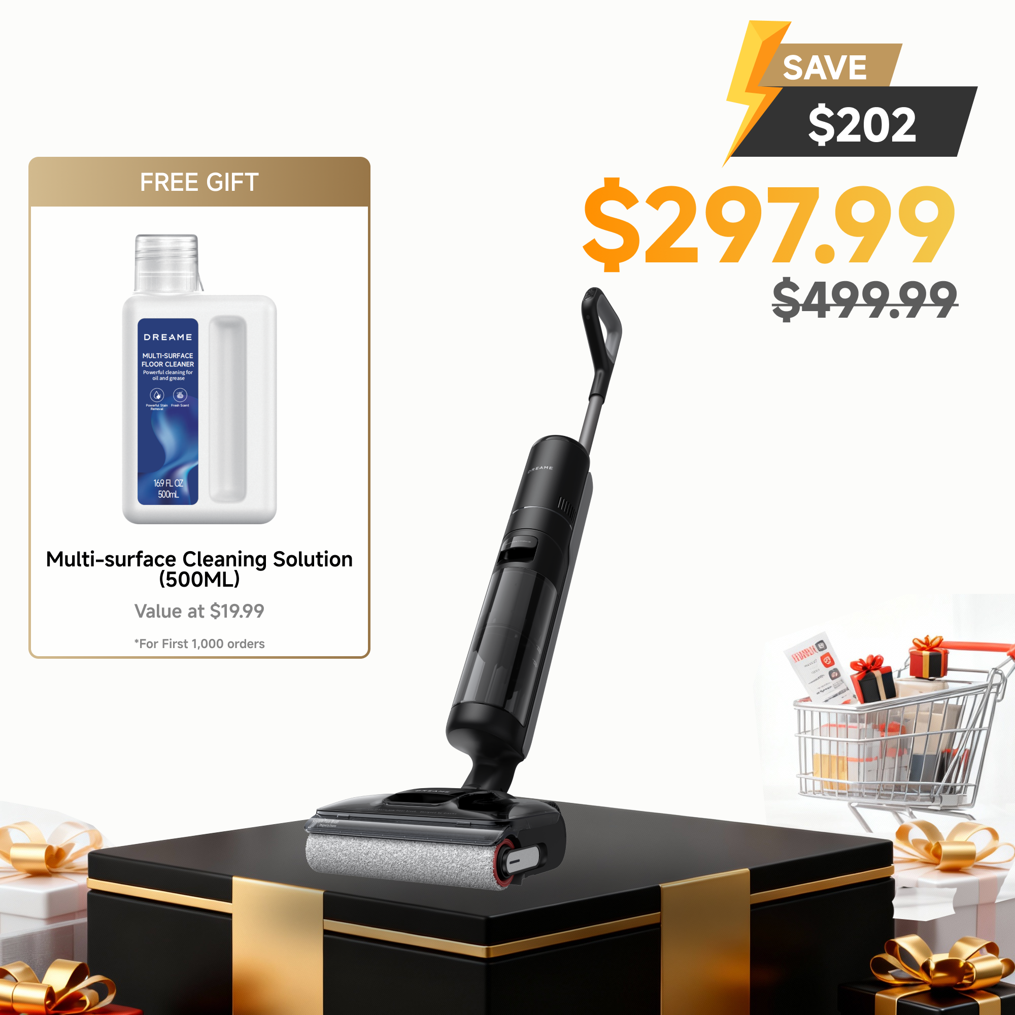 Dreame H12 Pro FlexReach Wet Dry Vacuum