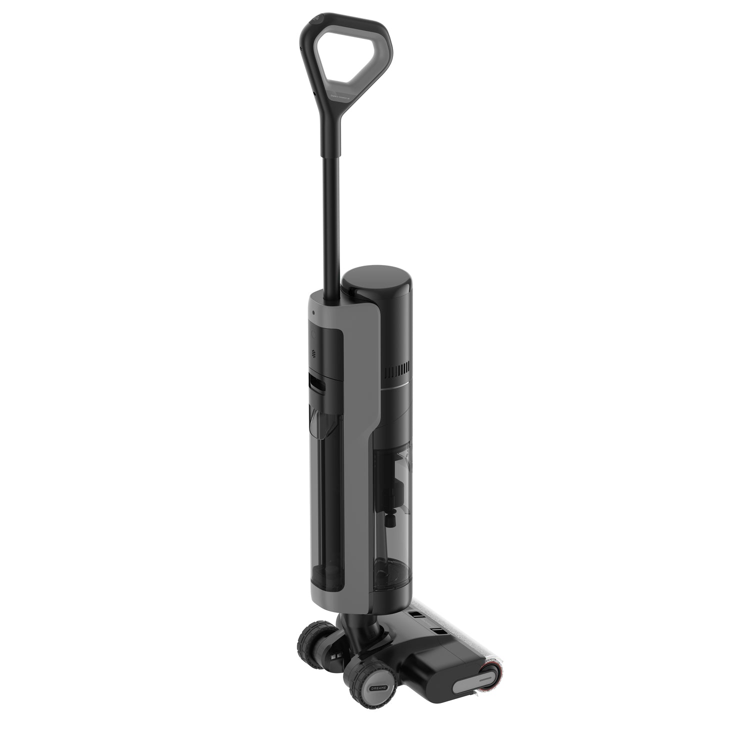 Dreame H13 Pro vacuum showing upright design and GlideWheel™ for smooth cleaning.
