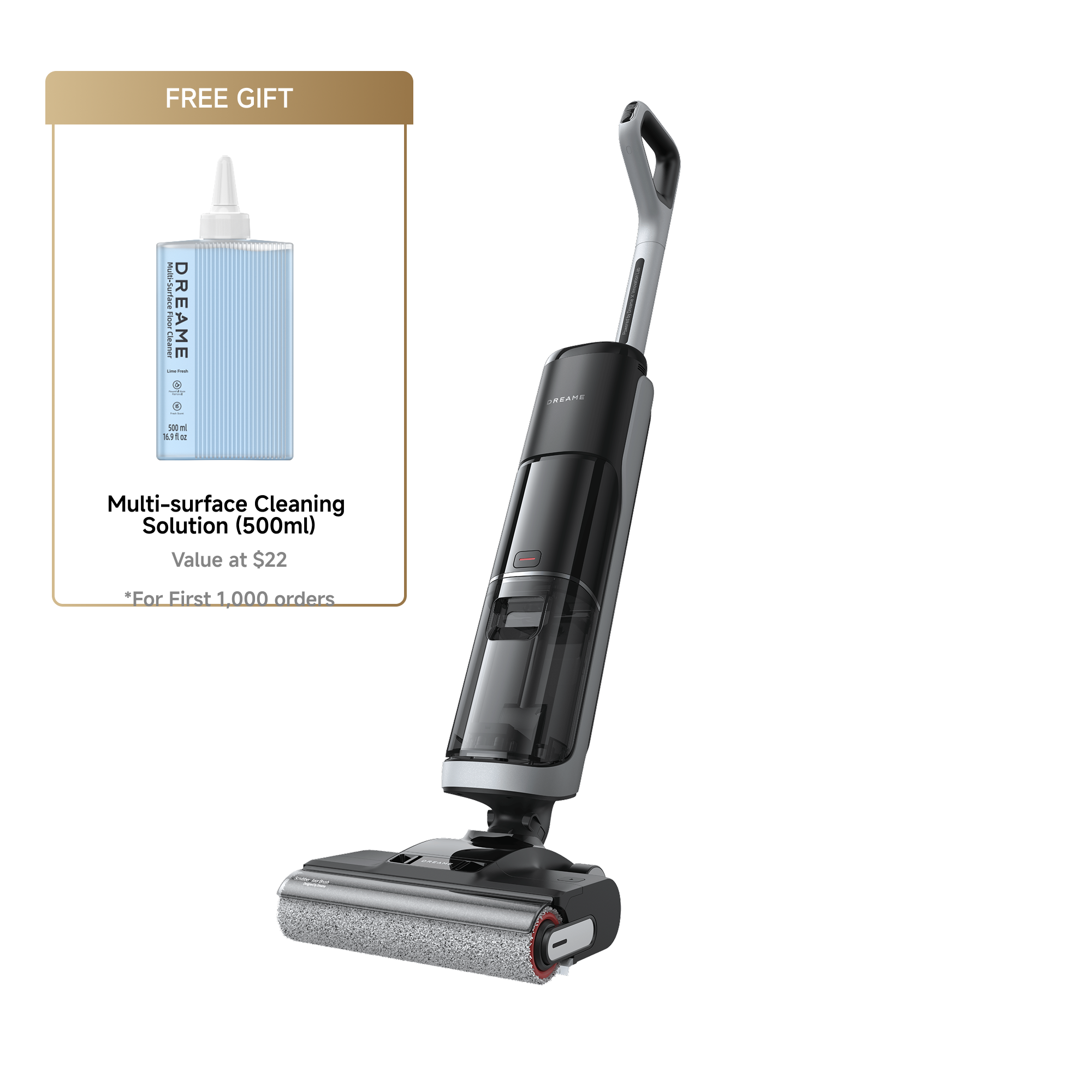 Dreame H14 Wet Dry Vacuum displayed in white background for Black Friday deals.