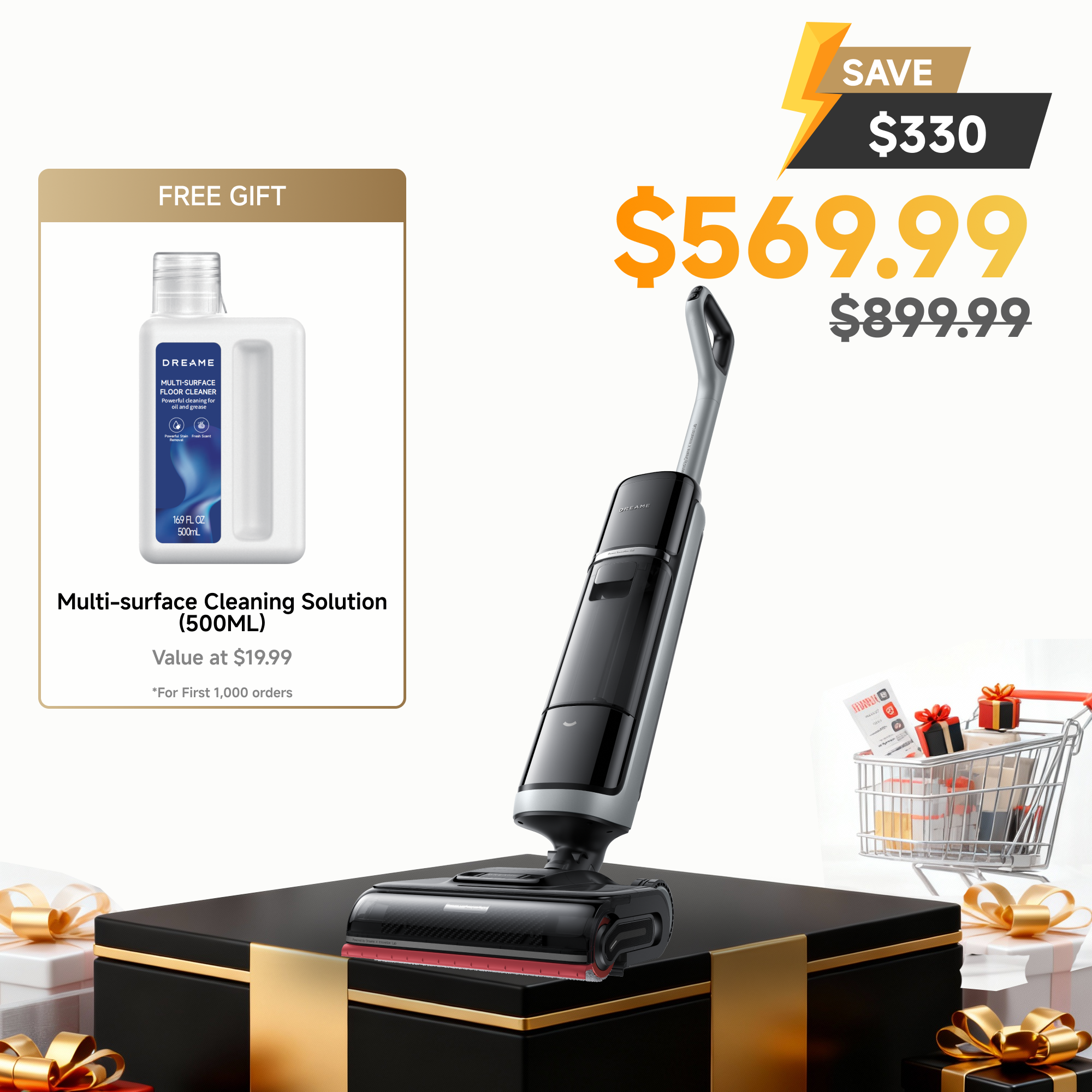 Dreame H15 Pro Heat Wet Dry Vacuum