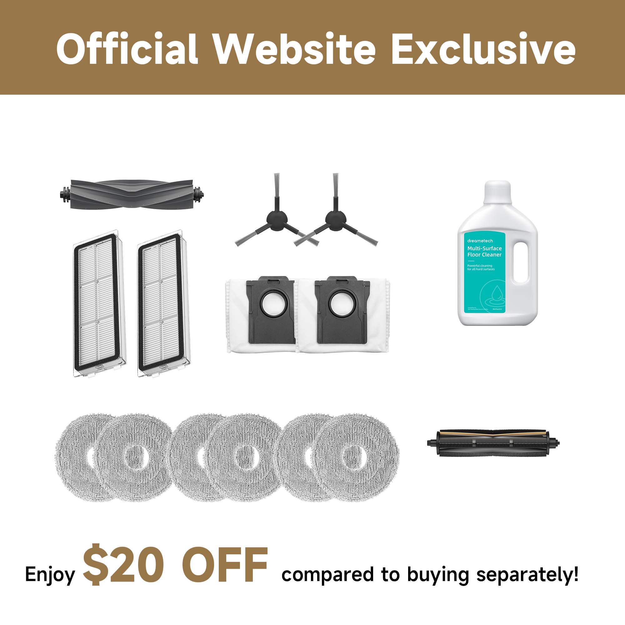 Dreame L10s Plus Accessories Bundle