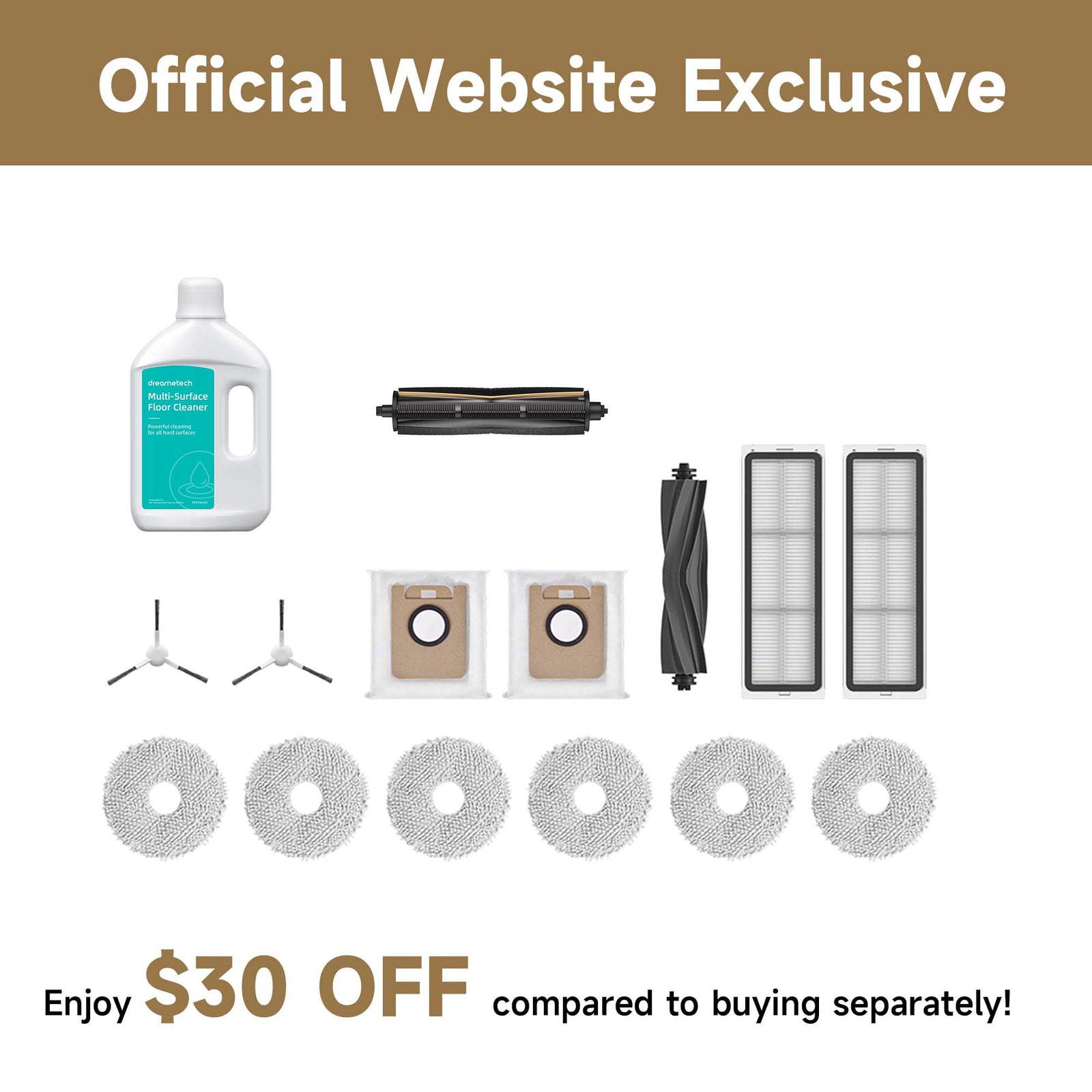 Dreame L10s Ultra Accessories Bundle